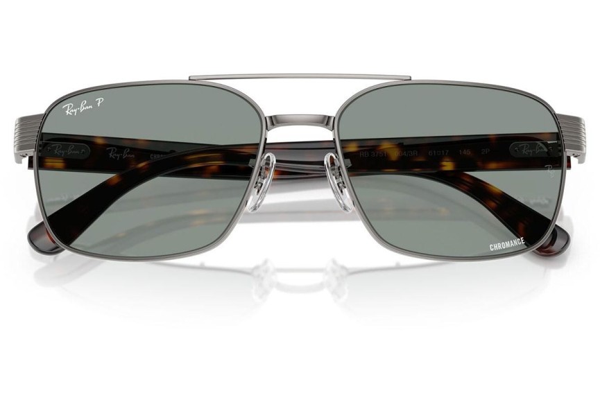 Ochelari de soare Ray-Ban RB3751CH 004/3R Polarized Pătrați Argintii