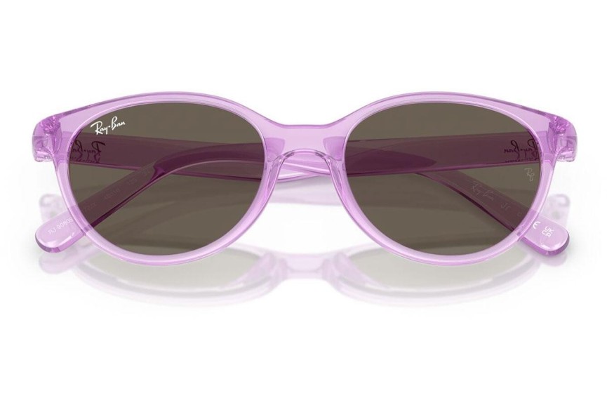 Ochelari de soare Ray-Ban Junior RJ9080S 7172/3 Rotunzi Violeți