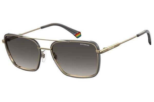 Ochelari de soare Polaroid PLD6115/S RHL/LB Polarized Pilot Aurii