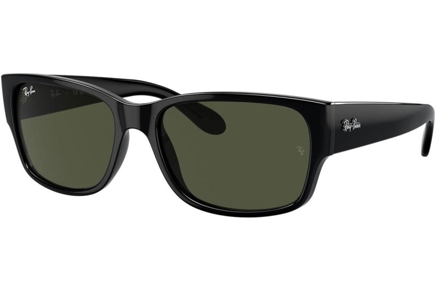 Ochelari de soare Ray-Ban RB4388 601/31 Dreptunghiulari Negri