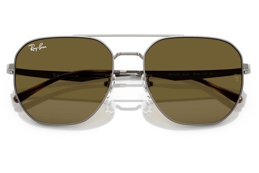 Ochelari de soare Ray-Ban RB3724D 004/73 Dreptunghiulari Gri