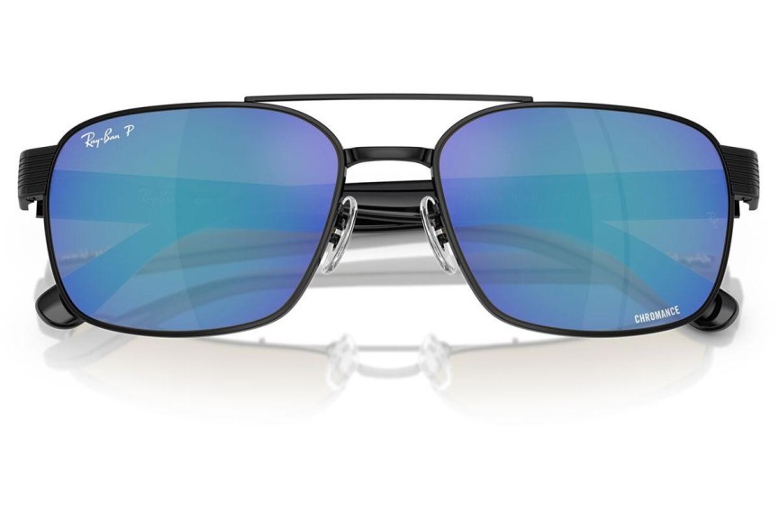 Ochelari de soare Ray-Ban RB3751CH 002/4L Polarized Pătrați Negri