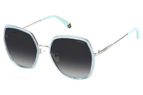 Ochelari de soare Polaroid PLD6153/G/S MVU/WJ Polarized Pătrați Albaștri