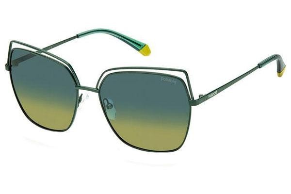 Ochelari de soare Polaroid PLD4093/S 1ED/Z7 Polarized Pătrați Verzi