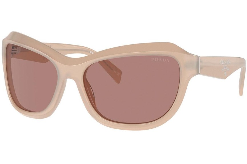 Ochelari de soare Prada PRA27SF 19R10D Cat Eye Bej