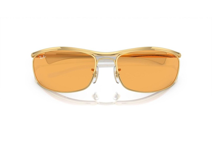 Ochelari de soare Ray-Ban Olympian I Deluxe RB3119M 001/13 Dreptunghiulari Aurii