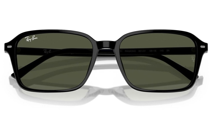 Ochelari de soare Ray-Ban RB2231 901/31 Pătrați Negri