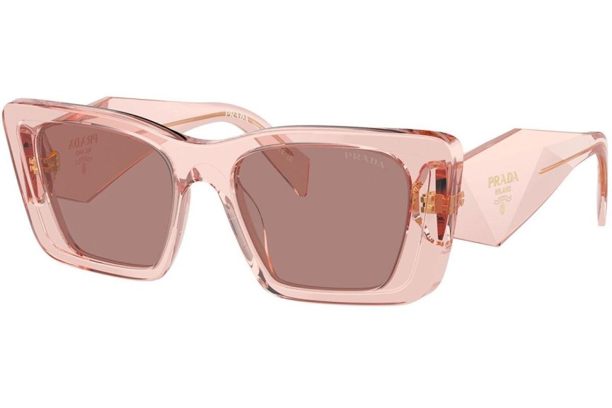 Ochelari de soare Prada PR08YS 19Q10D Cat Eye Roz