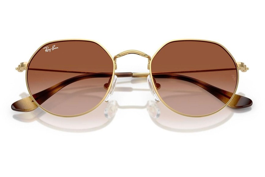 Ochelari de soare Ray-Ban Junior Junior Jack RJ9565S 223/13 Rotunzi Aurii