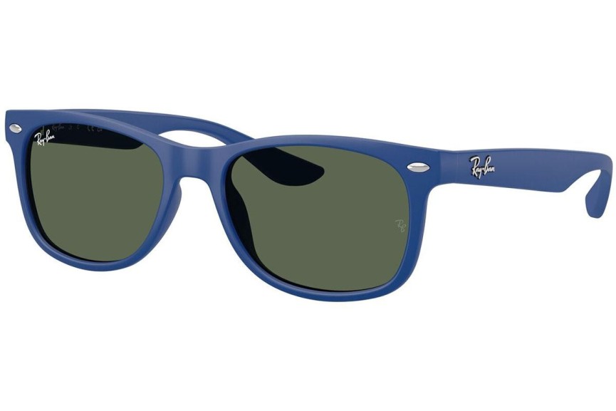 Ochelari de soare Ray-Ban Junior New Wayfarer Junior RJ9052S 717771 Pătrați Albaștri