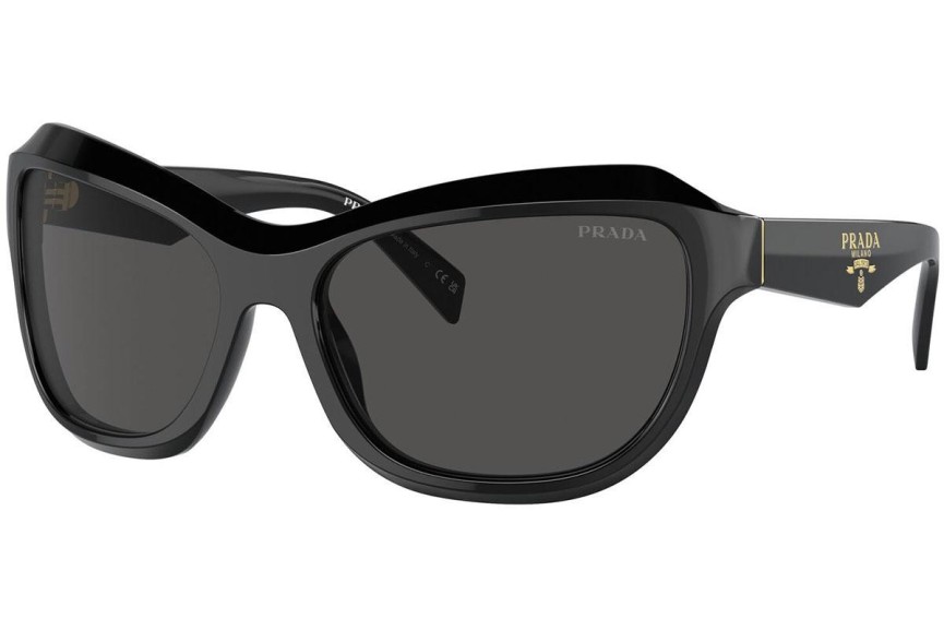 Ochelari de soare Prada PRA27SF 16K5S0 Cat Eye Negri