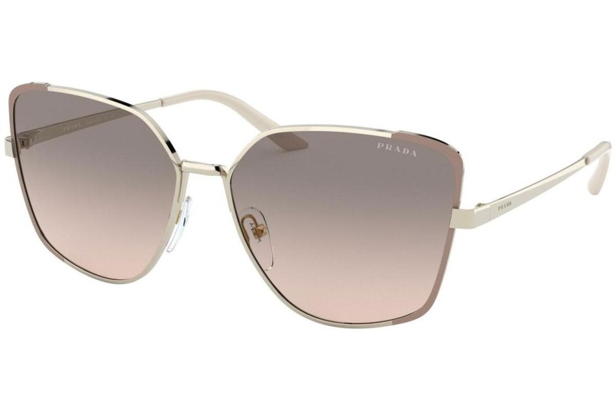 Ochelari de soare Prada PR60XS 07B4K0 Oversize Aurii