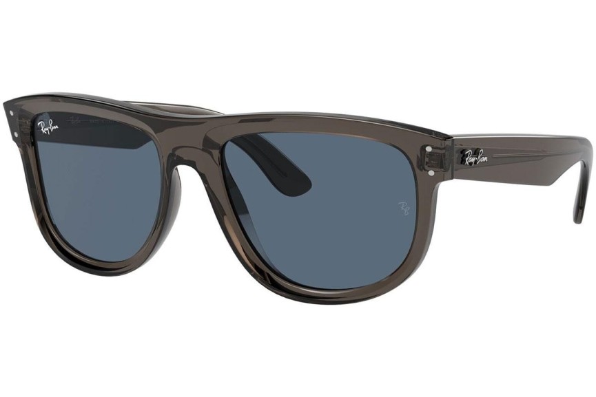 Ochelari de soare Ray-Ban Boyfriend Reverse RBR0501S 67073A Pătrați Gri