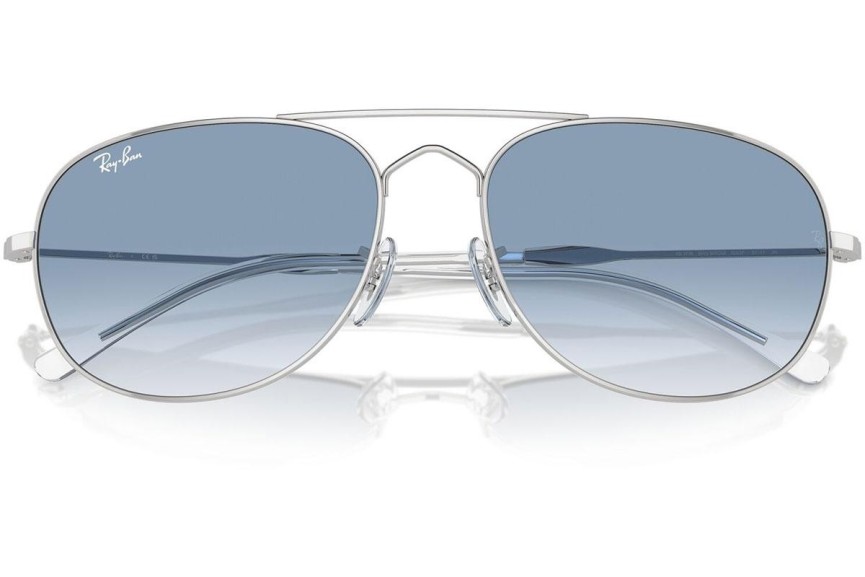 Ochelari de soare Ray-Ban RB3735 003/3F Pilot Argintii