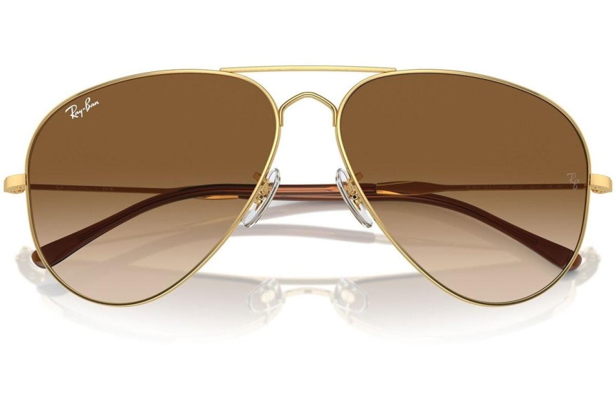 Ochelari de soare Ray-Ban RB3825 001/51 Pilot Aurii