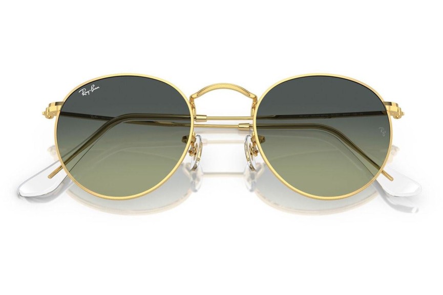 Ochelari de soare Ray-Ban Round Metal RB3447 001/BH Rotunzi Aurii