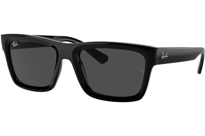 Ochelari de soare Ray-Ban Warren RB4396 667787 Dreptunghiulari Negri