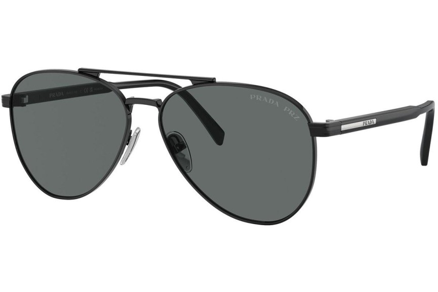 Ochelari de soare Prada PRA58S 1AB5Z1 Polarized Pilot Negri