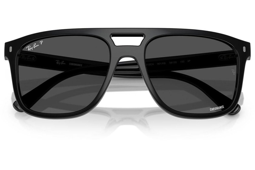 Ochelari de soare Ray-Ban RB2213CH 901/K8 Polarized Pătrați Negri