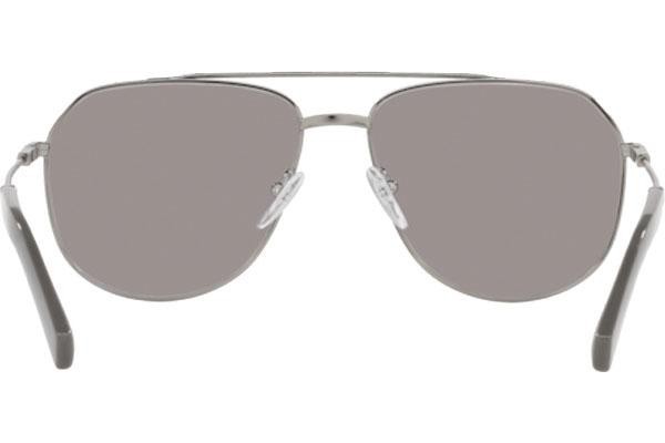 Ochelari de soare Prada PR59WS 08S06M Polarized Pilot Argintii