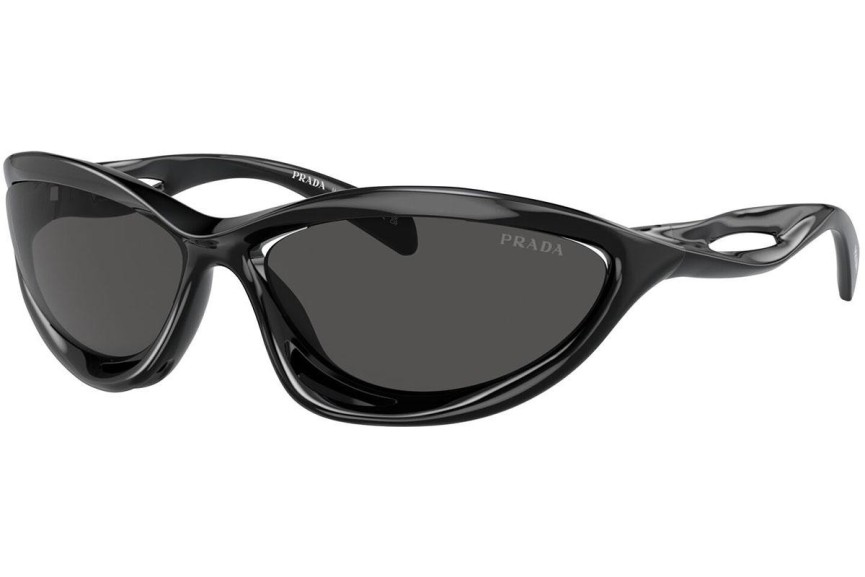 Ochelari de soare Prada PRA23S 1AB5S0 Cat Eye Negri