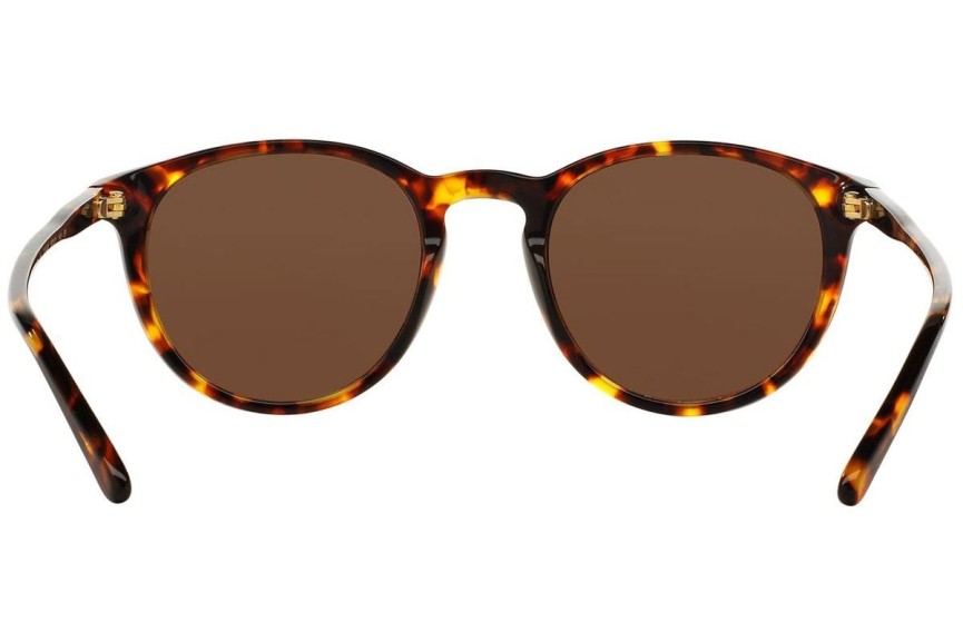 Ochelari de soare Polo Ralph Lauren PH4110 513483 Polarized Rotunzi Havana