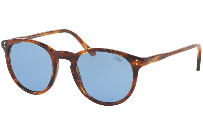 Ochelari de soare Polo Ralph Lauren PH4110 500772 Rotunzi Havana