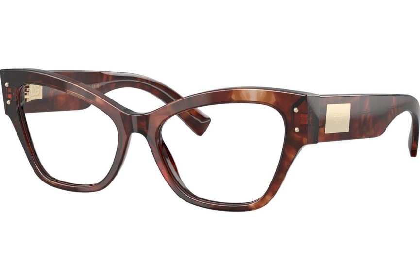 Ochelari Dolce & Gabbana DG3404 3222 Pătrați Havana