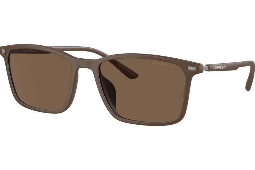 Ochelari de soare Emporio Armani EA4223U 610573 Pătrați Maro