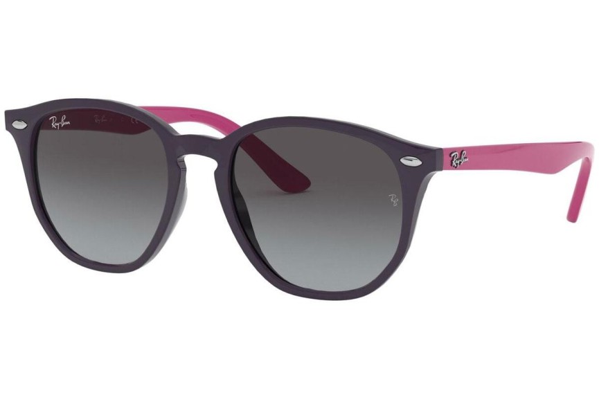 Ochelari de soare Ray-Ban Junior RJ9070S 70218G Rotunzi Violeți