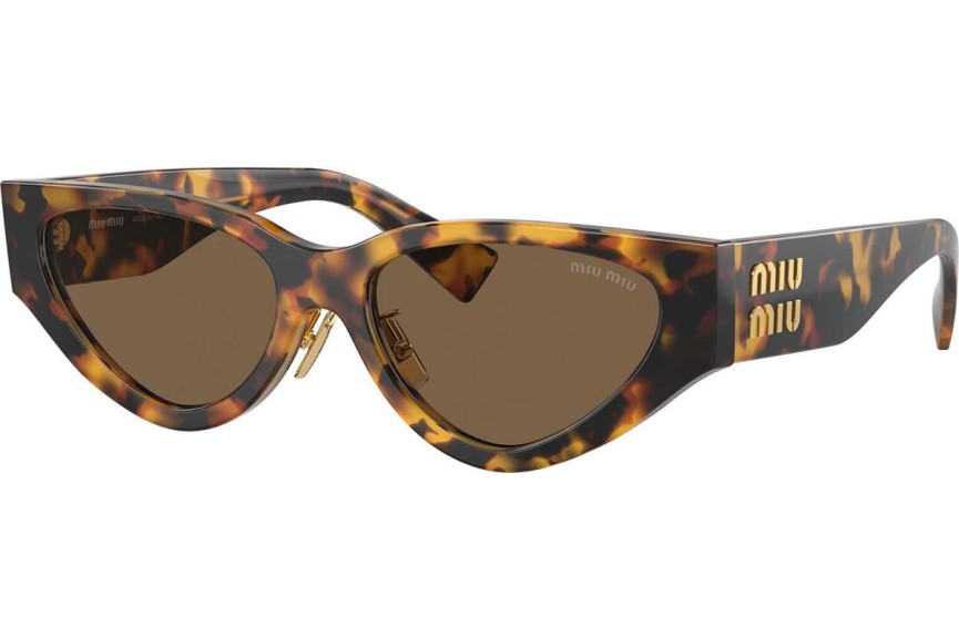 Ochelari de soare Miu Miu MU03ZS VAU06B Cat Eye Havana