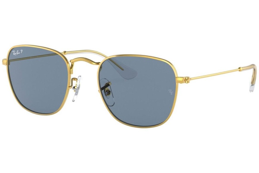 Ochelari de soare Ray-Ban Junior Junior Frank RJ9557S 286/2V Polarized Pătrați Aurii