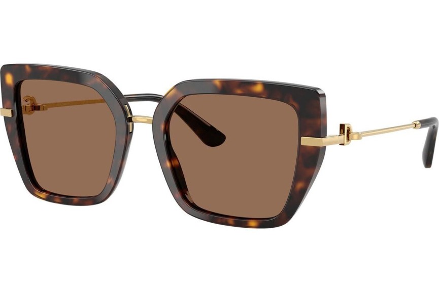 Ochelari de soare Dolce & Gabbana DG4474 502/73 Pătrați Havana