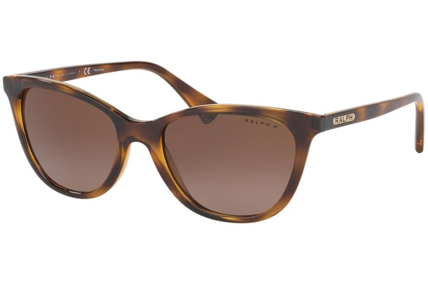 Ochelari de soare Ralph by Ralph Lauren RA5259 5003T5 Polarized Cat Eye Havana