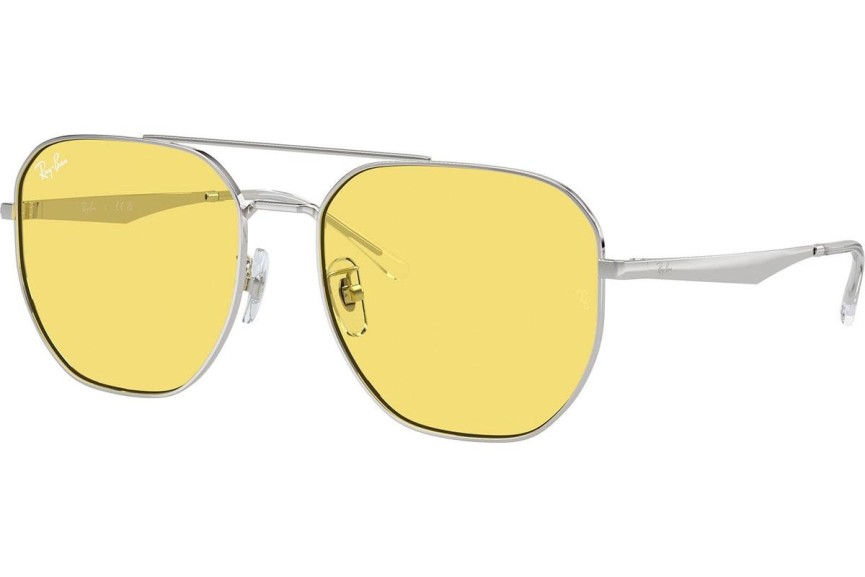 Ochelari de soare Ray-Ban RB3724D 003/85 Dreptunghiulari Argintii