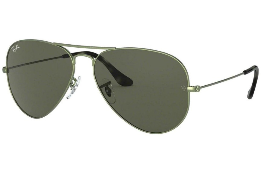 Ochelari de soare Ray-Ban Aviator RB3025 919131 Pilot Verzi