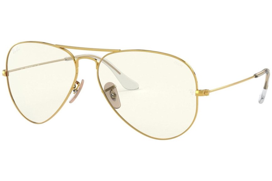 Ochelari de soare Ray-Ban Aviator Everglasses RB3025 001/5F Pilot Aurii