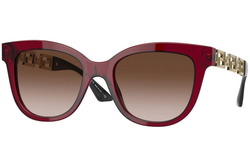 Ochelari de soare Versace VE4394 388/13 Cat Eye Roșii