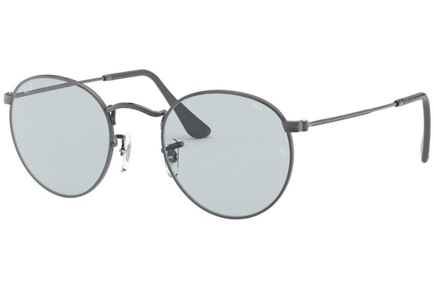 Ochelari de soare Ray-Ban Round Metal RB3447 004/T3 Rotunzi Gri