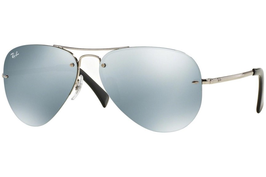 Ochelari de soare Ray-Ban RB3449 003/30 Pilot Argintii