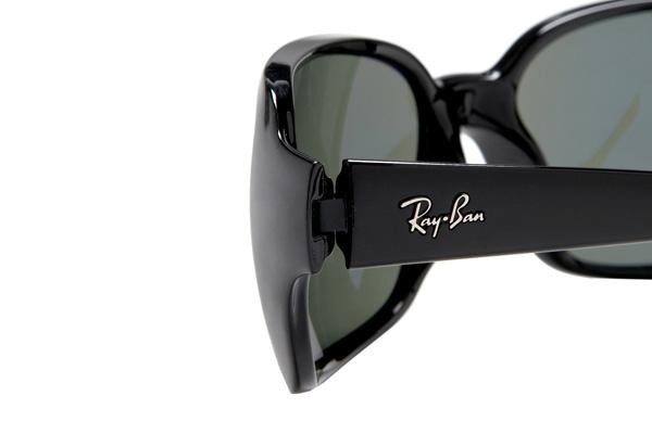 Ochelari de soare Ray-Ban RB4068 601 Pătrați Negri