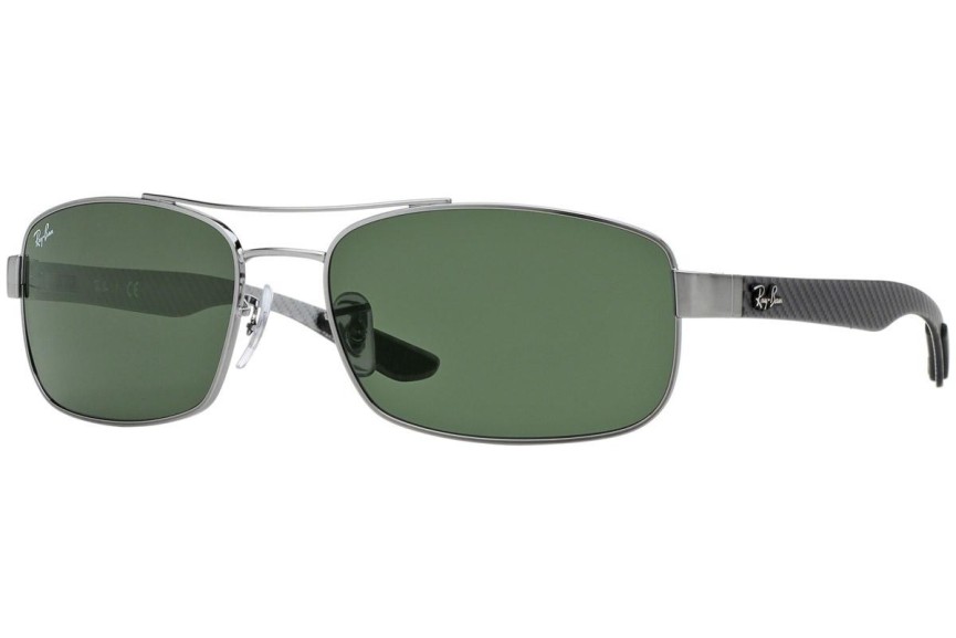 Ochelari de soare Ray-Ban RB8316 004 Dreptunghiulari Argintii