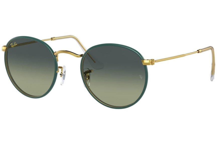 Ochelari de soare Ray-Ban Round Full Color RB3447JM 9196BH Rotunzi Albaștri