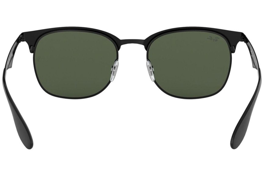 Ochelari de soare Ray-Ban RB3538 186/71 Browline Negri