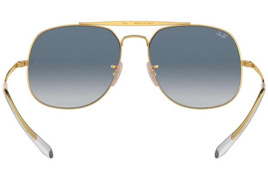 Ochelari de soare Ray-Ban The General RB3561 001/3F Pilot Aurii