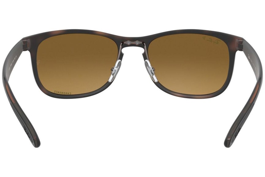 Ochelari de soare Ray-Ban Chromance Collection RB4263 894/A3 Polarized Dreptunghiulari Havana