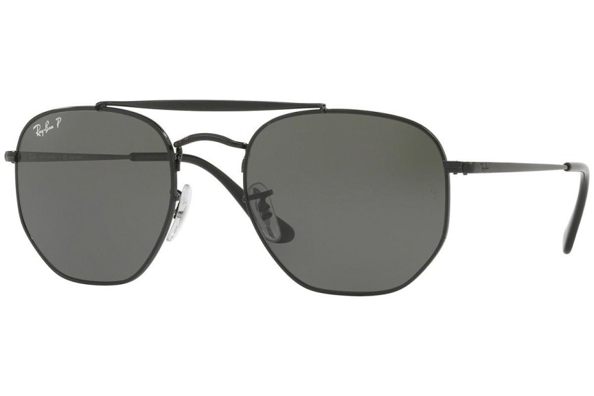 Ochelari de soare Ray-Ban Marshal RB3648 002/58 Polarized Pătrați Negri