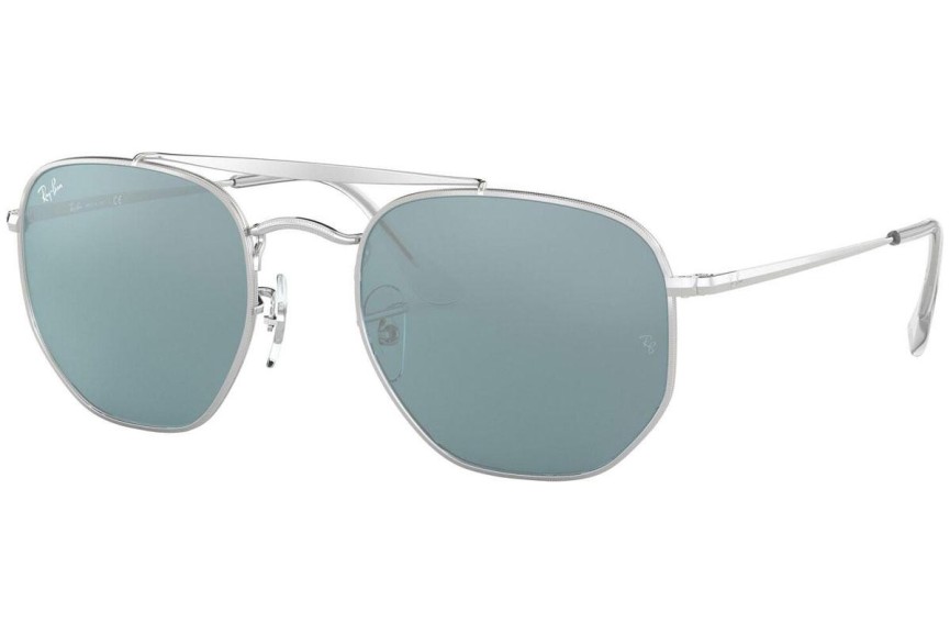 Ochelari de soare Ray-Ban Marshal RB3648 003/56 Pătrați Argintii