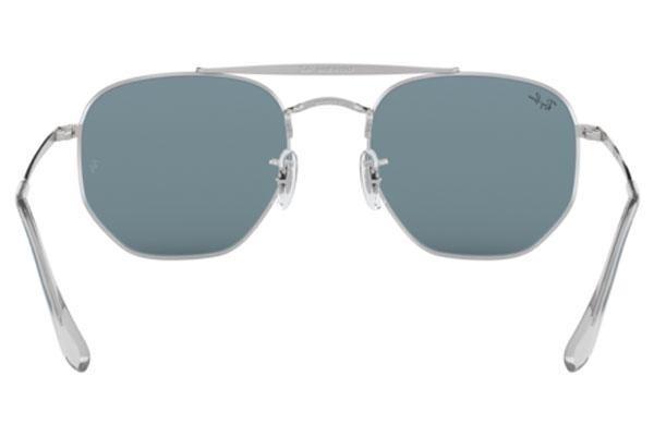 Ochelari de soare Ray-Ban Marshal RB3648 003/56 Pătrați Argintii