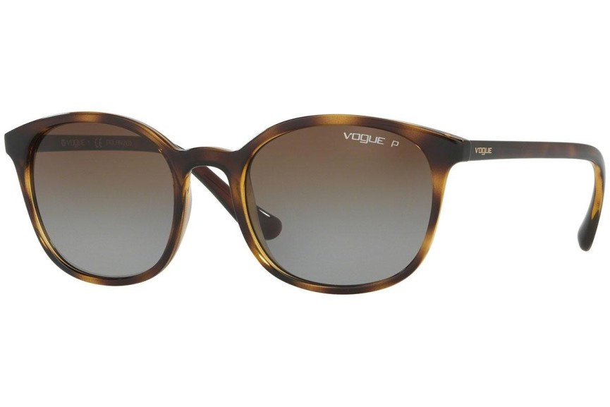 Ochelari de soare Vogue Eyewear Light and Shine Collection VO5051S W656T5 Polarized Pătrați Havana